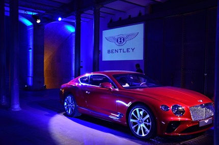 Launch of the new Bentley Continental GT
