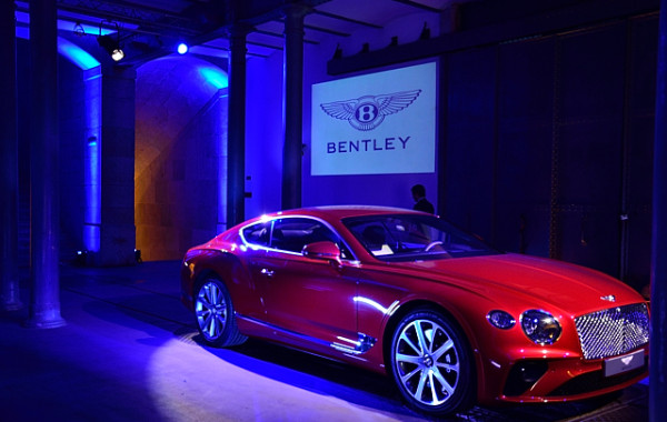 Launch of the new Bentley Continental GT